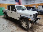2020 Jeep Gladiator Sport White vin: 1C6HJTAG8LL195076