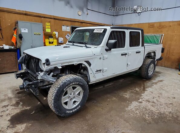 1C6HJTAG8LL195076 2020 JEEP GLADIATOR White Front left