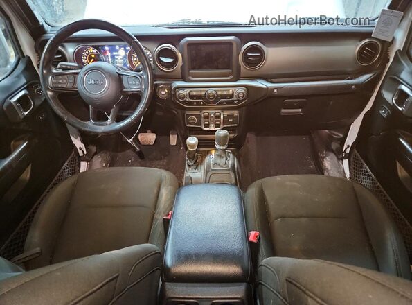 1C6HJTAG8LL195076 2020 JEEP GLADIATOR White Dashboard view