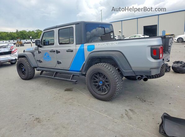 1C6HJTAG9LL127059 2020 JEEP GLADIATOR Gray Trasero izquierdo
