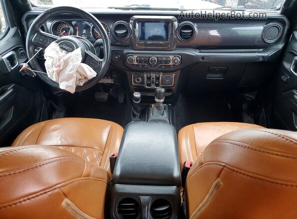 1C6HJTAG9LL214265 2020 JEEP GLADIATOR Черный Вид панели приборов