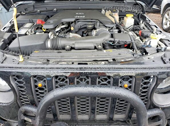 1C6HJTAG9LL214265 2020 JEEP GLADIATOR Черный Вид подкапотного пространства