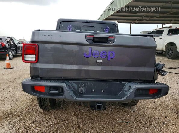 1C6HJTAG9NL156547 2022 JEEP GLADIATOR Угольный Вид сзади