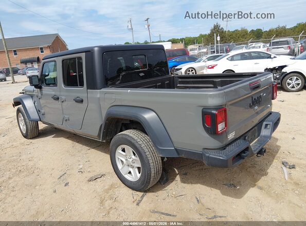 1C6HJTAGXPL529176 2023 JEEP GLADIATOR Gray Rear left