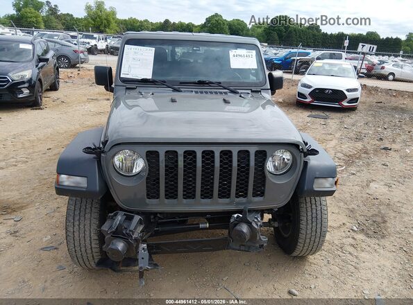 1C6HJTAGXPL529176 2023 JEEP GLADIATOR Gray Instrument cluster view