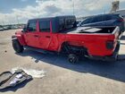2020 Jeep Gladiator Overland Red vin: 1C6HJTFG1LL107266