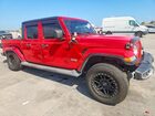 2020 Jeep Gladiator Overland Red vin: 1C6HJTFG1LL107266