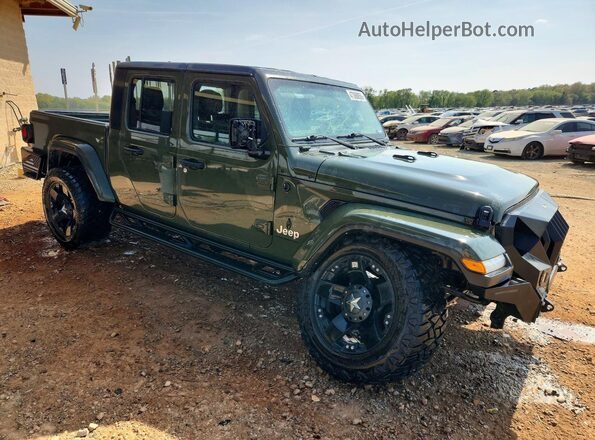 1C6HJTFG7PL522646 2023 JEEP GLADIATOR Green Front right