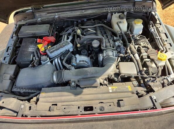 1C6HJTFG7PL522646 2023 JEEP GLADIATOR Green Engine compartment view