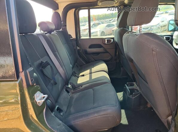 1C6HJTFG7PL522646 2023 JEEP GLADIATOR Green Rear interior view