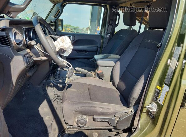 1C6HJTFG7PL522646 2023 JEEP GLADIATOR Green Front interior view