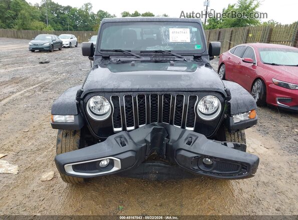 1C6HJTFGXPL505176 2023 JEEP GLADIATOR Черный Вид щитка приборов
