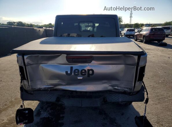 1C6JJTAG1LL188035 2020 JEEP GLADIATOR Silver Vista trasera