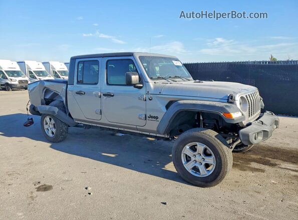 1C6JJTAG1LL188035 2020 JEEP GLADIATOR Silver Delantero derecho