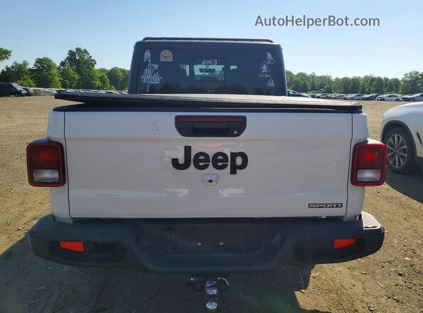 1C6JJTAG2ML508030 2021 JEEP GLADIATOR White Vista trasera