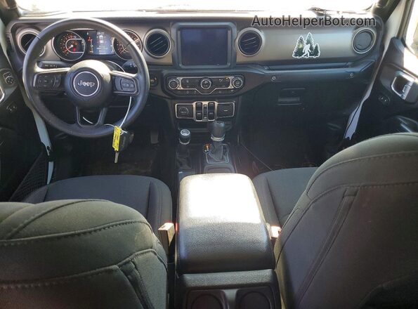 1C6JJTAG2ML508030 2021 JEEP GLADIATOR White Vista del salpicadero