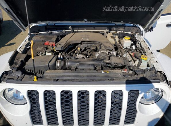 1C6JJTAG2ML508030 2021 JEEP GLADIATOR White Vista interior trasera