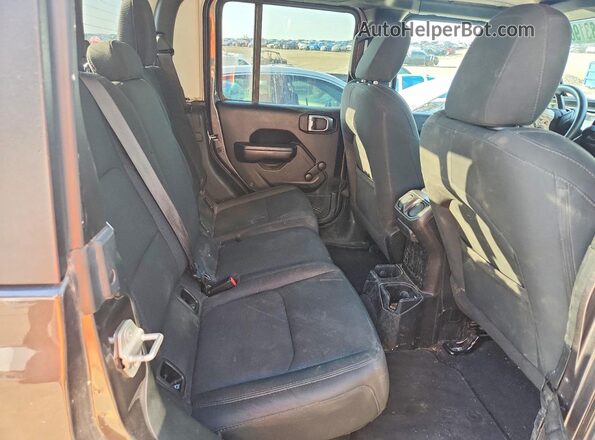 1C6JJTAG2ML536023 2021 JEEP GLADIATOR Черный Вид задней части салона