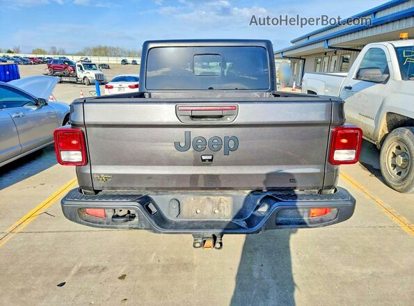 1C6JJTAG2ML536023 2021 JEEP GLADIATOR Черный Вид сзади