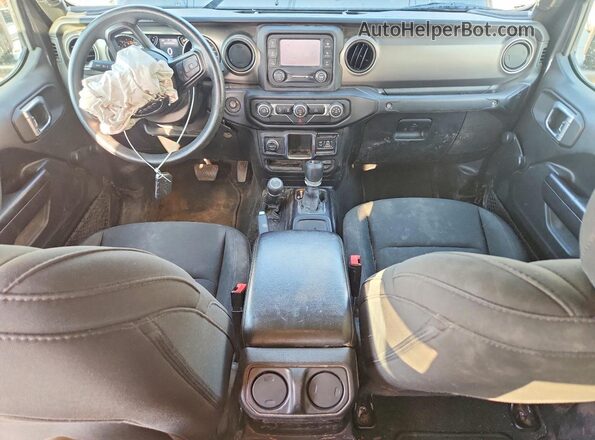 1C6JJTAG2ML536023 2021 JEEP GLADIATOR Черный Вид панели приборов