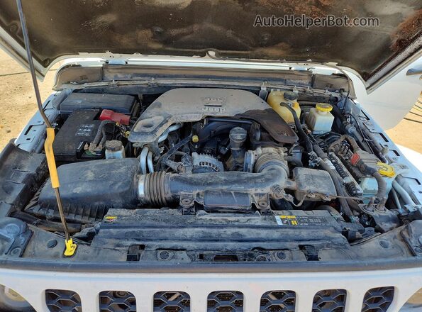 1C6JJTAG3ML511471 2021 JEEP GLADIATOR Белый Вид задней части салона
