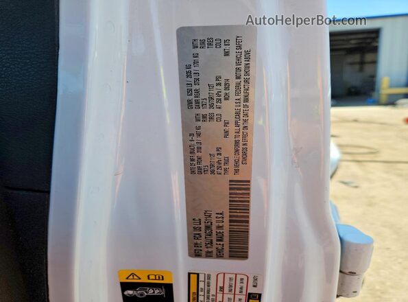1C6JJTAG3ML511471 2021 JEEP GLADIATOR Белый Вид подкапотного пространства