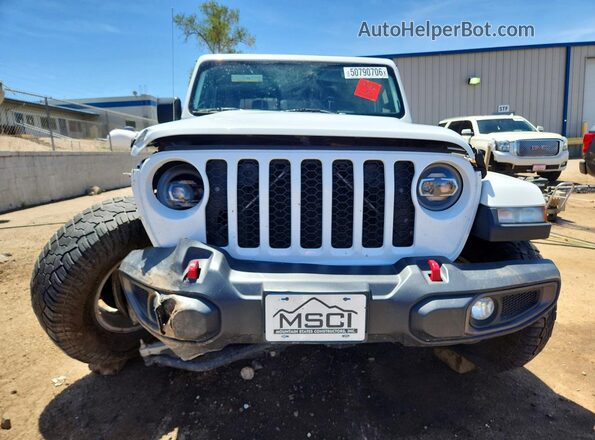 1C6JJTAG3ML511471 2021 JEEP GLADIATOR Белый Вид спереди
