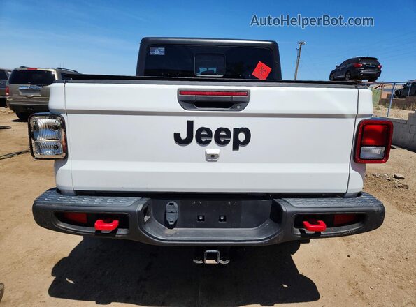 1C6JJTAG3ML511471 2021 JEEP GLADIATOR Белый Вид сзади