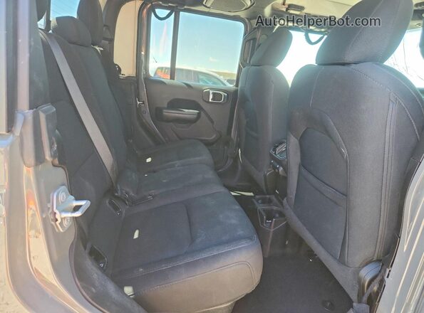 1C6JJTAM2ML557914 2021 JEEP GLADIATOR Gray Vista de los asientos traseros