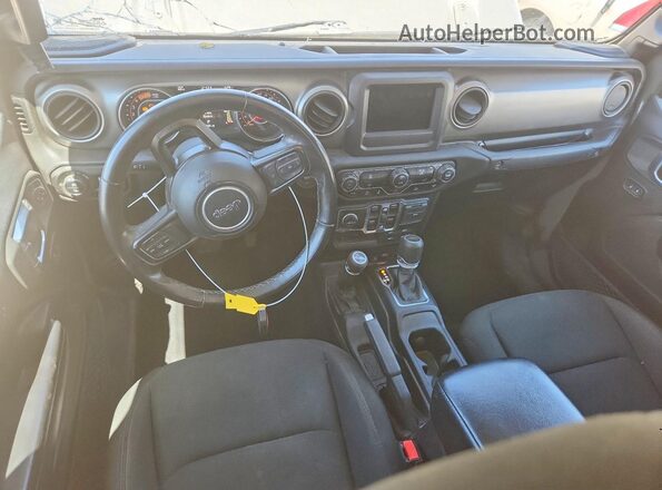 1C6JJTAM2ML557914 2021 JEEP GLADIATOR Gray Vista del salpicadero