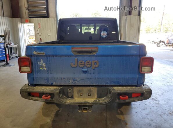 1C6JJTBG3PL563492 2023 JEEP GLADIATOR Blue Vista trasera