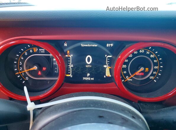 1C6JJTBG3PL563492 2023 JEEP GLADIATOR Blue Vista del cuadro de instrumentos