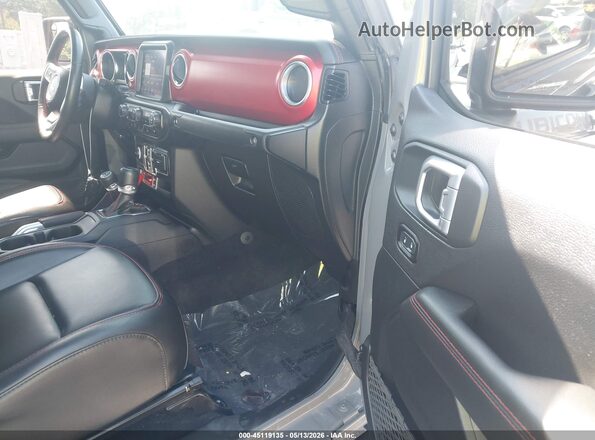 1C6JJTBM2ML503446 2021 JEEP GLADIATOR Green Vista interior delantera
