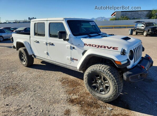 1C6JJTEG9PL563105 2023 JEEP GLADIATOR Белый Передняя правая четверть