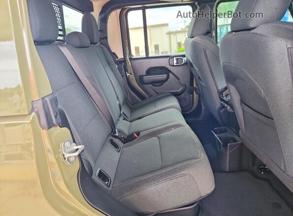 1C6PJTAG1SL506454 2025 JEEP GLADIATOR Зеленый Вид задних сидений