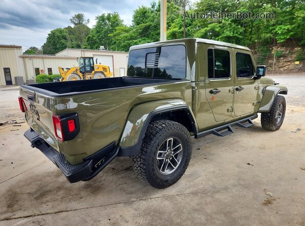 1C6PJTAG1SL506454 2025 JEEP GLADIATOR Зеленый Задняя правая четверть