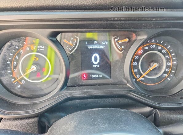 1C6PJTAG3SL511574 2025 JEEP GLADIATOR Черный Вид щитка приборов