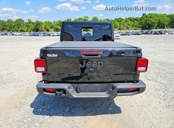 1C6PJTAG3SL511574 2025 JEEP GLADIATOR Черный Вид сзади