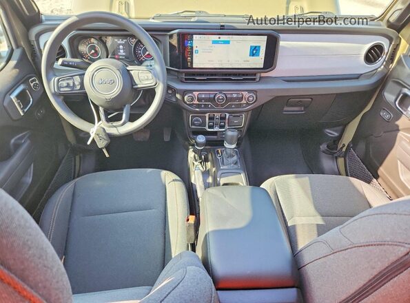 1C6PJTAG7SL516132 2025 JEEP GLADIATOR Green Вид панелі приладів