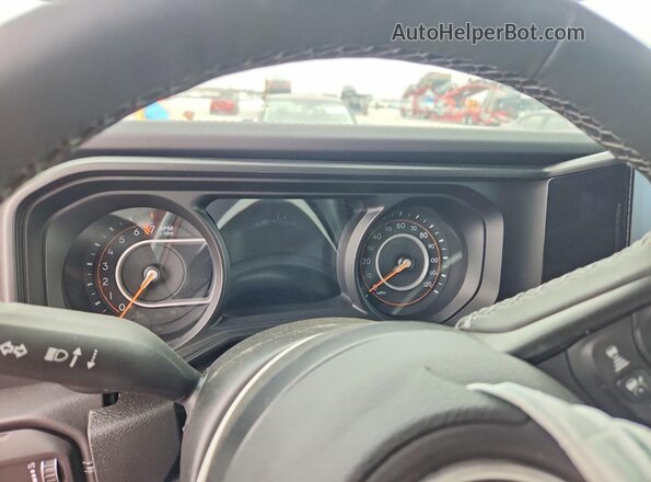 1C6PJTAG7SL539460 2025 JEEP GLADIATOR Зеленый Вид щитка приборов