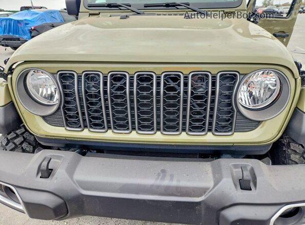 1C6PJTAG7SL539460 2025 JEEP GLADIATOR Зеленый Вид задней части салона