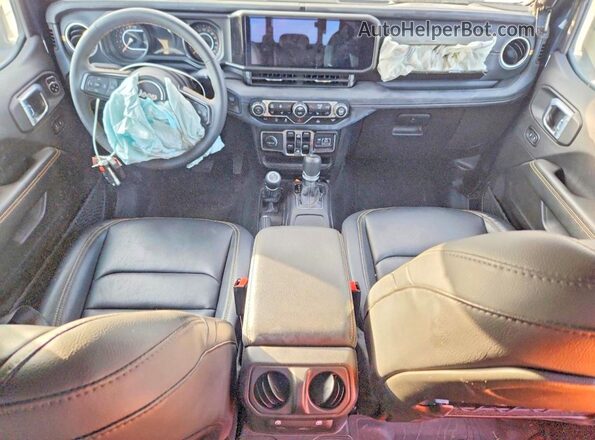 1C6PJTAG8SL506421 2025 JEEP GLADIATOR Blue Vista del salpicadero