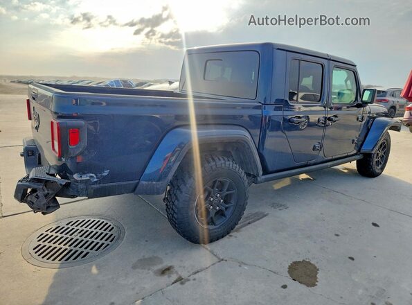 1C6PJTAG8SL506421 2025 JEEP GLADIATOR Blue Trasero derecho