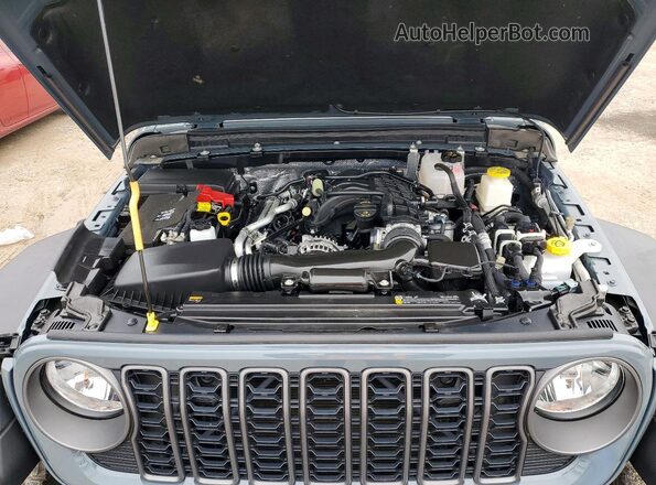 1C6RJTAG6SL515322 2025 JEEP GLADIATOR Серый Вид подкапотного пространства