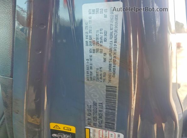 1C6RJTEG5SL519601 2025 JEEP GLADIATOR Gray Vista de la etiqueta del VIN