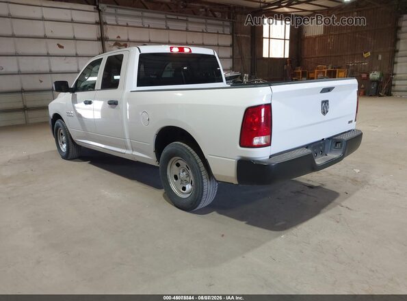 1C6RR6FG2JS296544 2018 RAM 1500 Белый Задняя левая четверть
