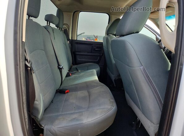 1C6RR6FG3JS266551 2018 RAM 1500 White Rear seats view
