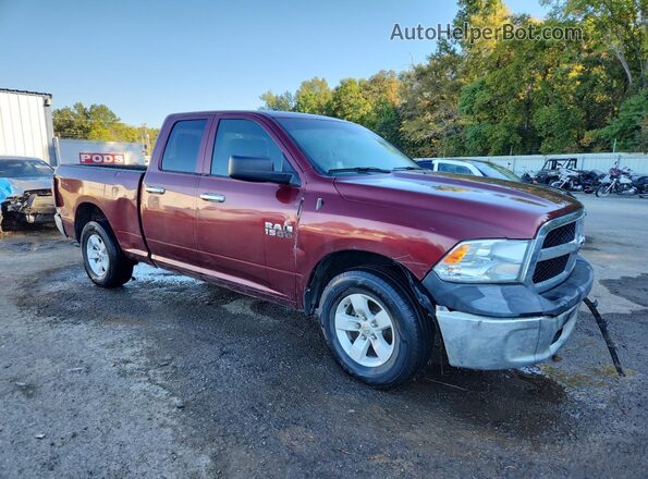 1C6RR6FG3JS299128 2018 RAM 1500 Red Передня права чверть