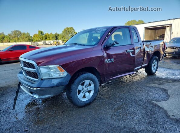1C6RR6FG3JS299128 2018 RAM 1500 Red Передня ліва чверть