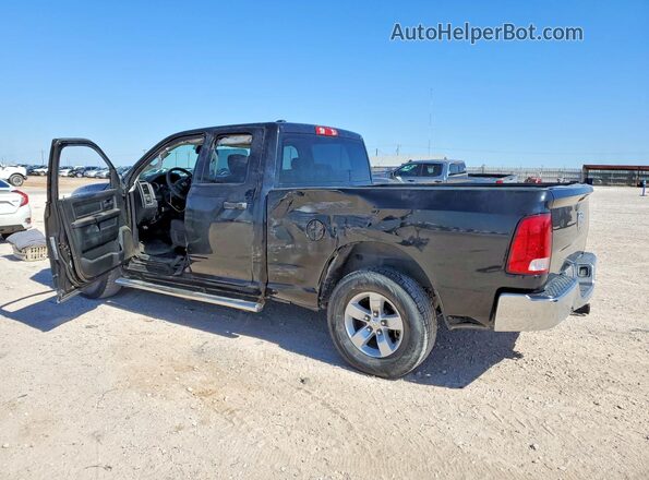 1C6RR6FG9JS340166 2018 RAM 1500 Черный Задняя левая четверть